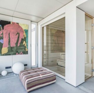 стеклянная перегородка из закаленного стекла